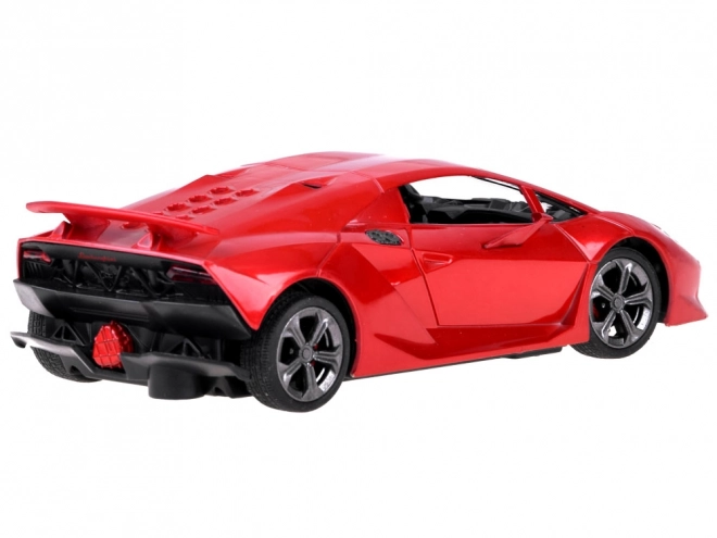 Závoďák na diaľkové ovládanie Lamborghini červený