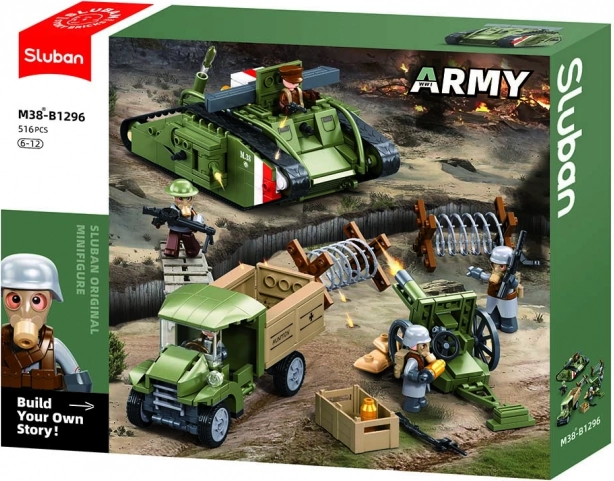 Sluban Army Tank z druhej svetovej vojny