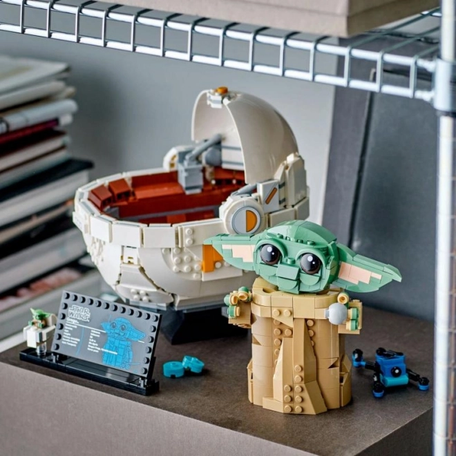 Lego Star Wars Grogu vo vozíku