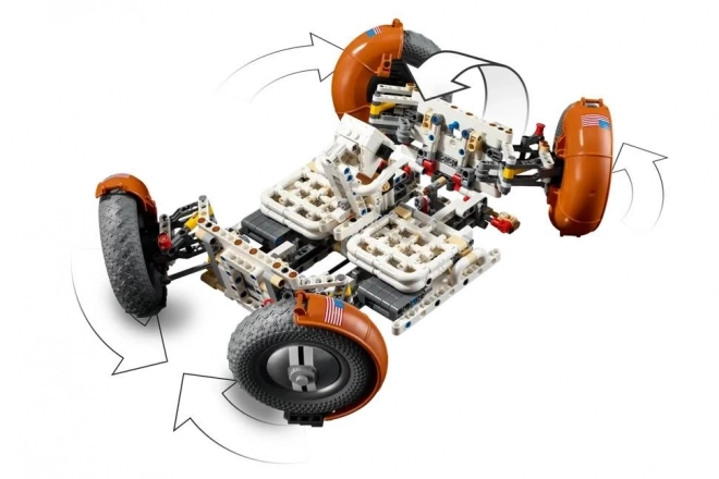 Kocky Technic NASA Apollo lunárny vozidlo LRV