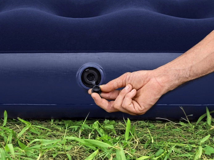 Integrovaná nožná pumpa – pripravené na použitie kdekoľvek