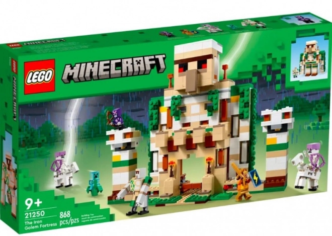 Lego Minecraft pevnosť železného golema