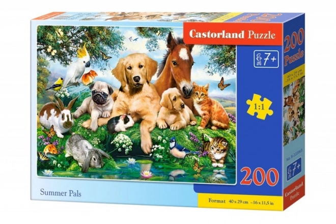 Castorland Puzzle Letní priatelia