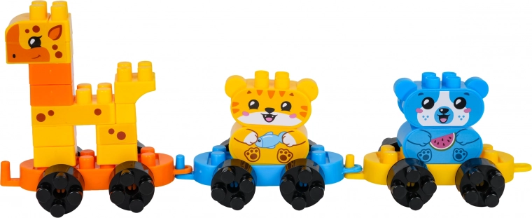 Postavte si roztomilý zvierací vláčik