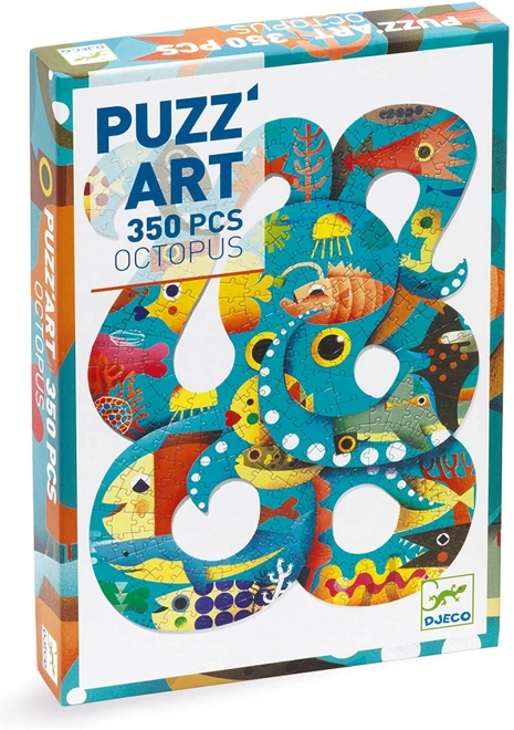 Vonkajšie puzzle Chobotnica 350 dielikov