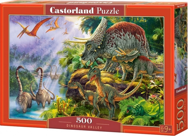 Castorland Puzzle Údolie dinosaurov