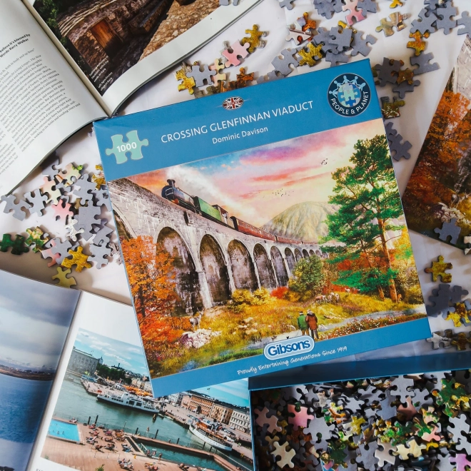 Puzzle Viadukt Glenfinnan 1000 dielikov