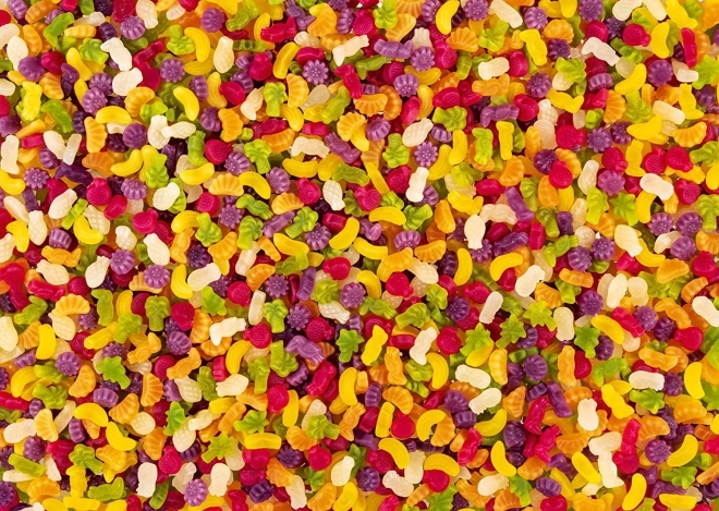 Puzzle Haribo: Tropifruti 1000 dielikov