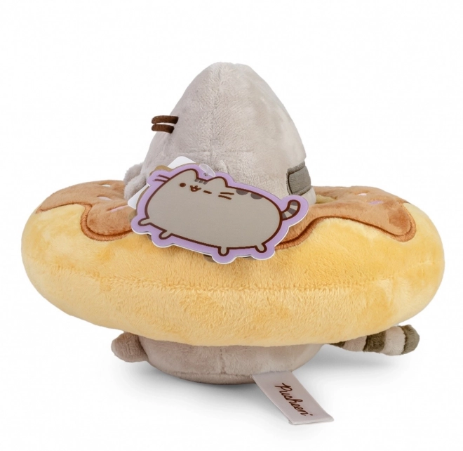 Plyšová hračka Pusheen v čokoládovom donute
