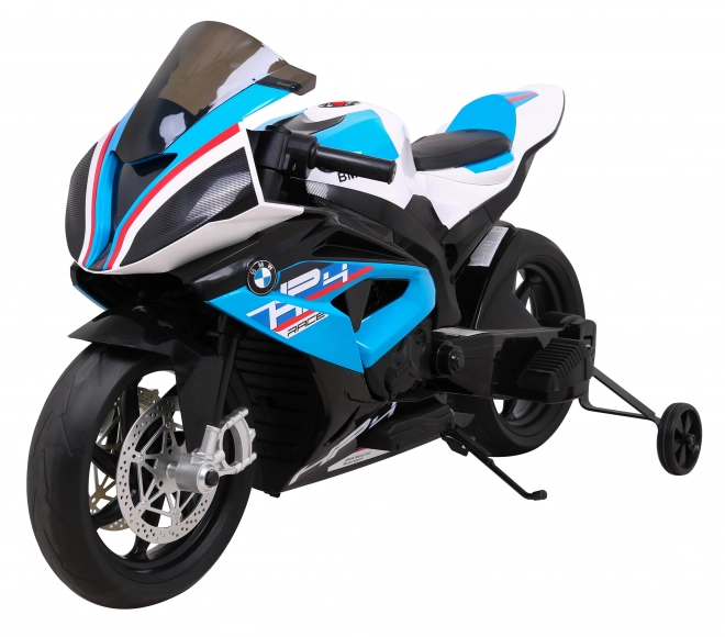 Detská elektrická motorka BMW HP4 Race JT5001 modrá
