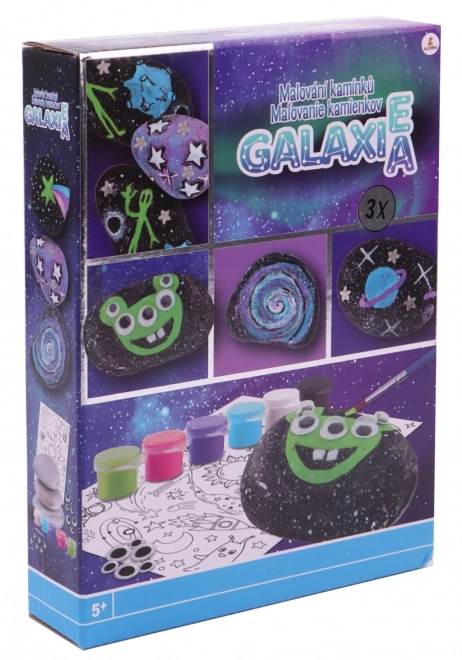 Maľovanie na kamienky Diamond/galaxy/metalic