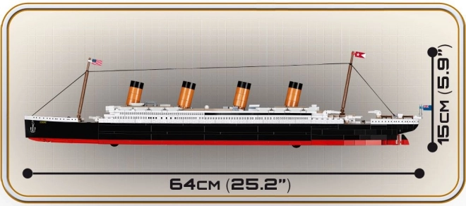 COBI 1929 Titanic 1:450, 722 k