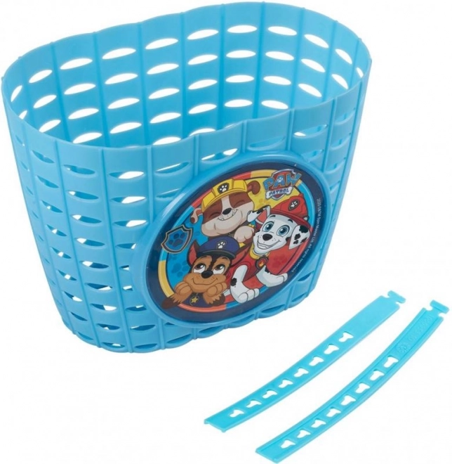 Detský košík na bicykel Paw Patrol pre chlapcov