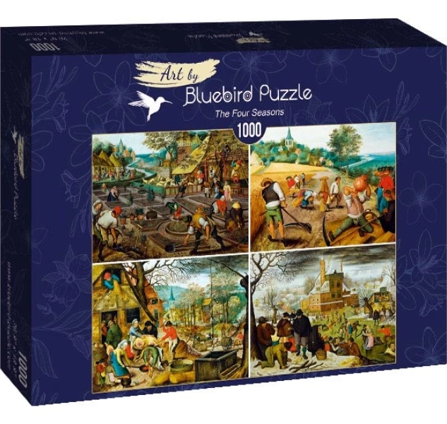 Puzzle štyri ročné obdobia 1000 dielikov