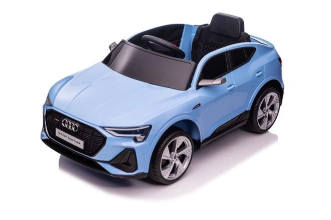 Auto na akumulátor Audi E-Tron modré