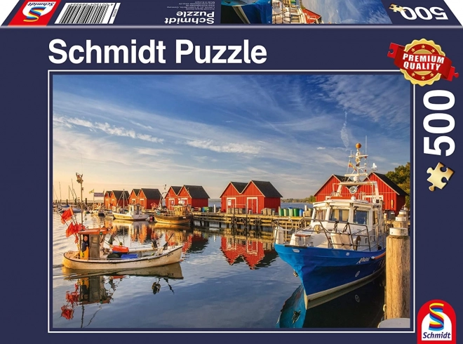 Puzzle Prístav Weisse Wiek, Nemecko