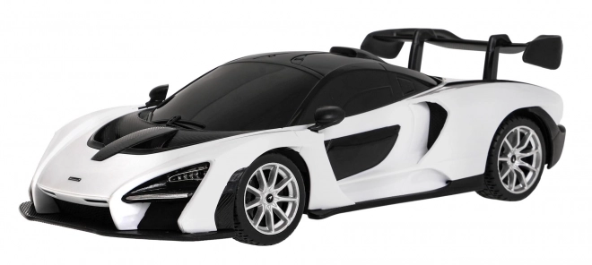 Závodné auto McLaren Senna biele 1:24