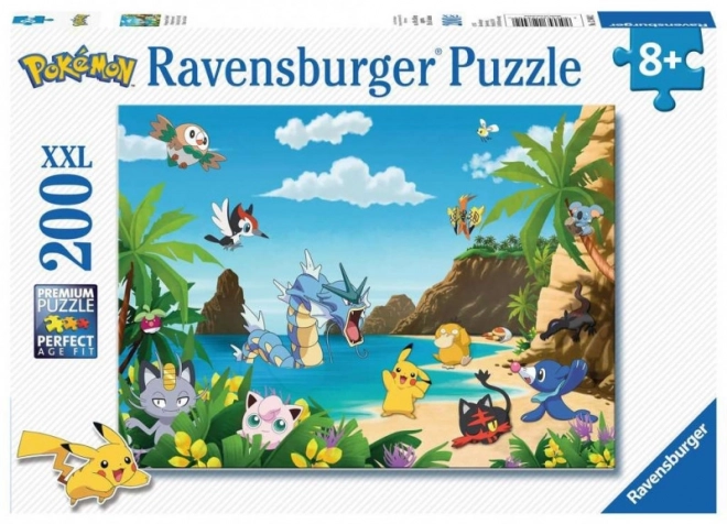 Ravensburger puzzle Pokémon: Chyť ich všetkých! XXL 200 ks