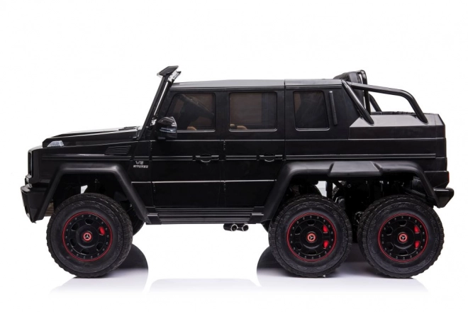 Auto na akumulátor Mercedes G63 6x6 čierne