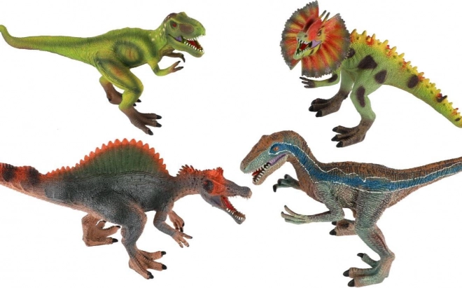 Figúrka dinosaura plastová 34x17cm - sada 8 druhov