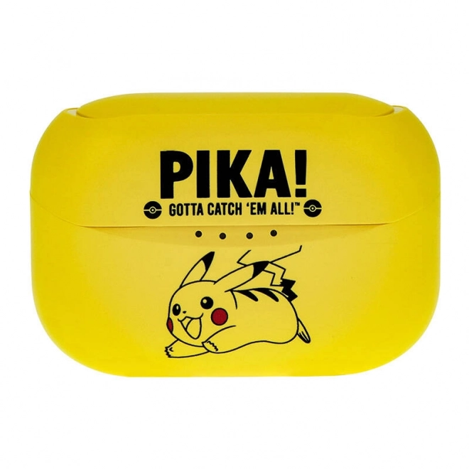 Bezdrôtové slúchadlá TWS OTL Pokémon Pikachu (žlté)