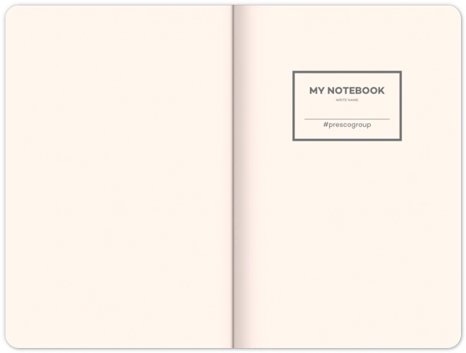 Notique hardy hnedý linkovaný notes 13 x 21 cm