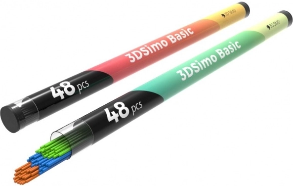 Filament PCL pro 3D pero Basic – sada 15 m zelená, modrá, hnedá