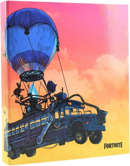 Krúžkový šanón A4 Battle Bus Fortnite