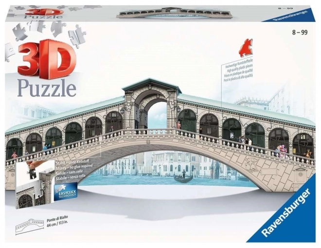 Ravensburger 3D puzzle Most Ponte di Rialto 216 dielikov