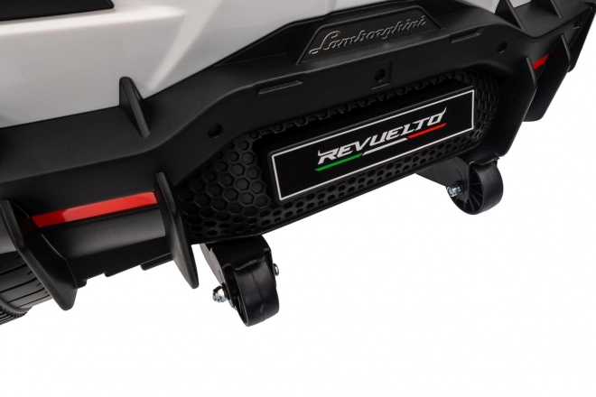 Detské elektrické vozidlo Lamborghini Revuelto biele