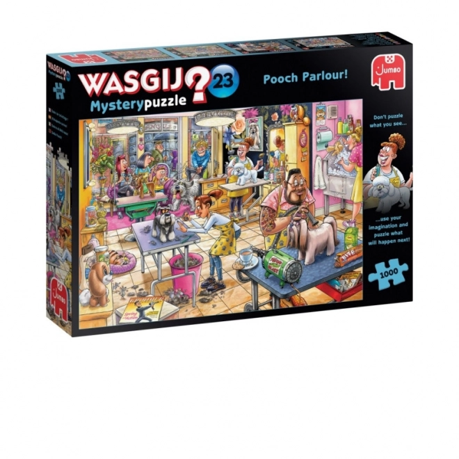 Jumbo puzzle Wasgij Mystery 23: Psí salón