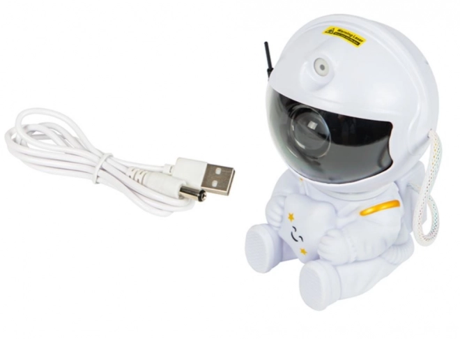 Nočná lampa s projektorom LED Astronaut