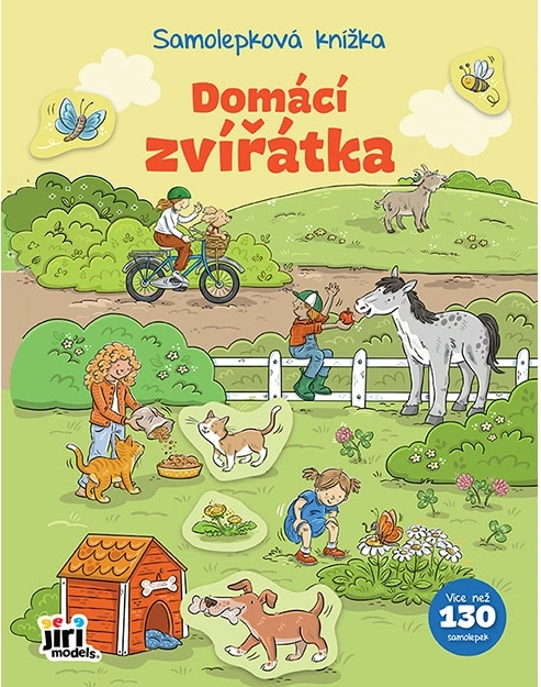 Samolepková Knižka Domáce Zvieratká