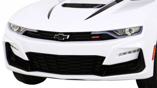 Chevrolet Camaro 2SS s batériou + diaľkové ovládanie + EVA kolesá + ľahké štartovanie + zvuky a osvetlenie – Biela