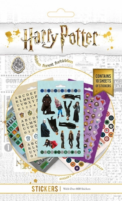 Set samolepiek Harry Potter