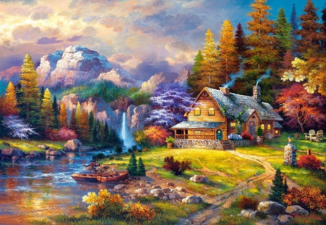 Castorland Puzzle Gosausee, Rakúsko 1500 dielikov – C-151462