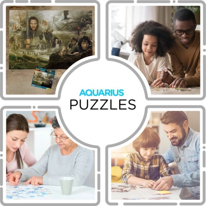 AQUARIUS Puzzle Pán Prsteňov 3000 dielikov