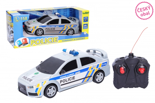 RC auto na diaľkové ovládanie Česká polícia 23 cm - české balenie