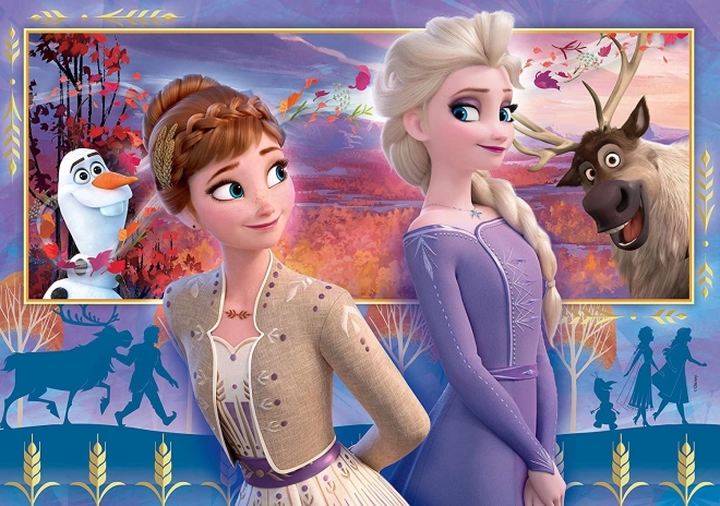 Puzzle 60 dielikov Frozen 2 Super Color