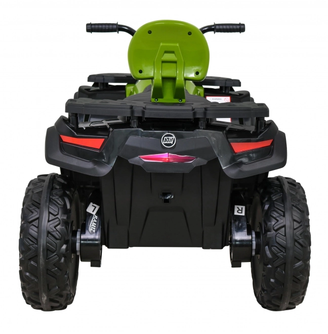 Štvorkolka XT-Speed pre deti Zelená + 4x4 + EVA + Pomalý štart + Rádio MP3 + LED dióda
