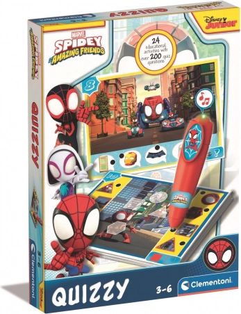 Interaktívna kvízová hra Spidey
