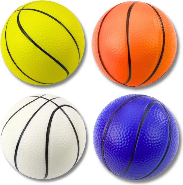 Mäkká penová basketbalová lopta 12 cm