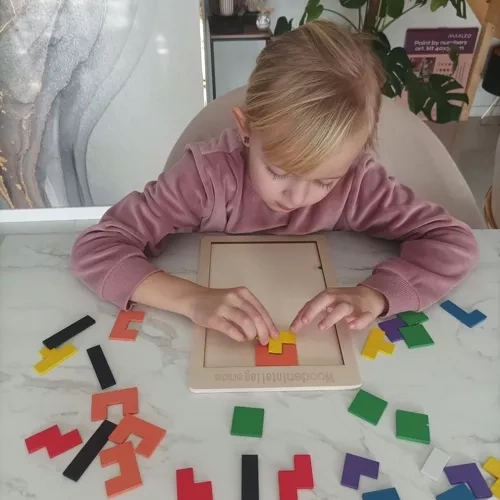 Drevená skladačka - Puzzle pre deti