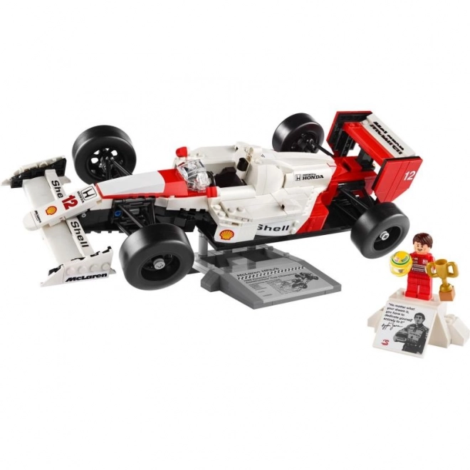 LEGO Icons McLaren MP4/4 a Ayrton Senna