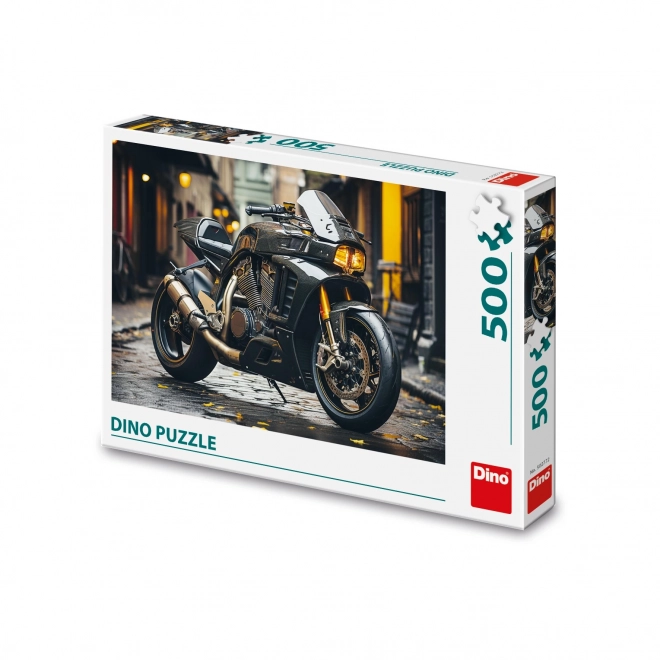 Motocykl Puzzle s 500 dielikmi