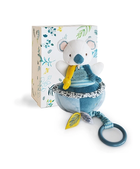 Doudou darčeková sada - Plyšová koala hrajúca melódiu 20 cm