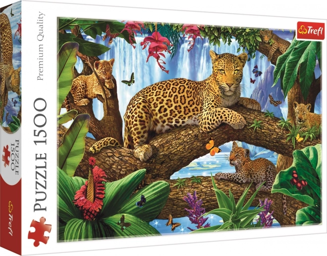 Trefl Puzzle Odpočinok v korunách stromov 1500 dielikov