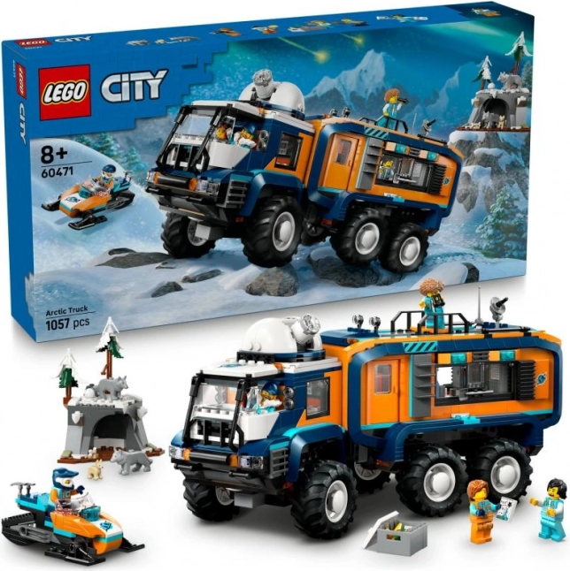 LEGO City Nákladné Auto s Laboratóriou pre Polárnych Prieskumníkov