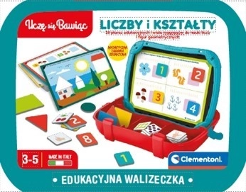 edukatívny kufrík Clementoni tvary a čísla