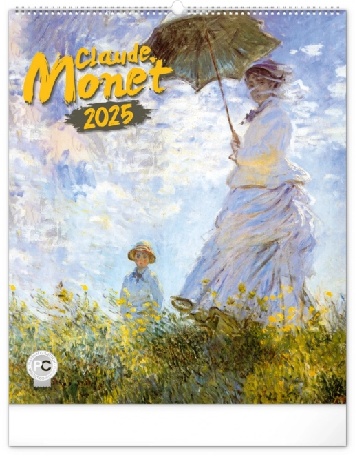 Nástenný kalendár Claude Monet 2025